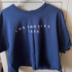 Dark Navy Blue T - Shirt From PacSun